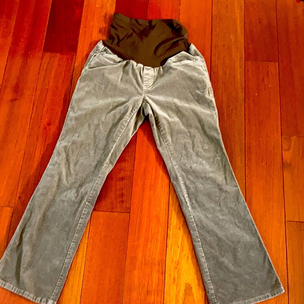Maternity corduroy pants